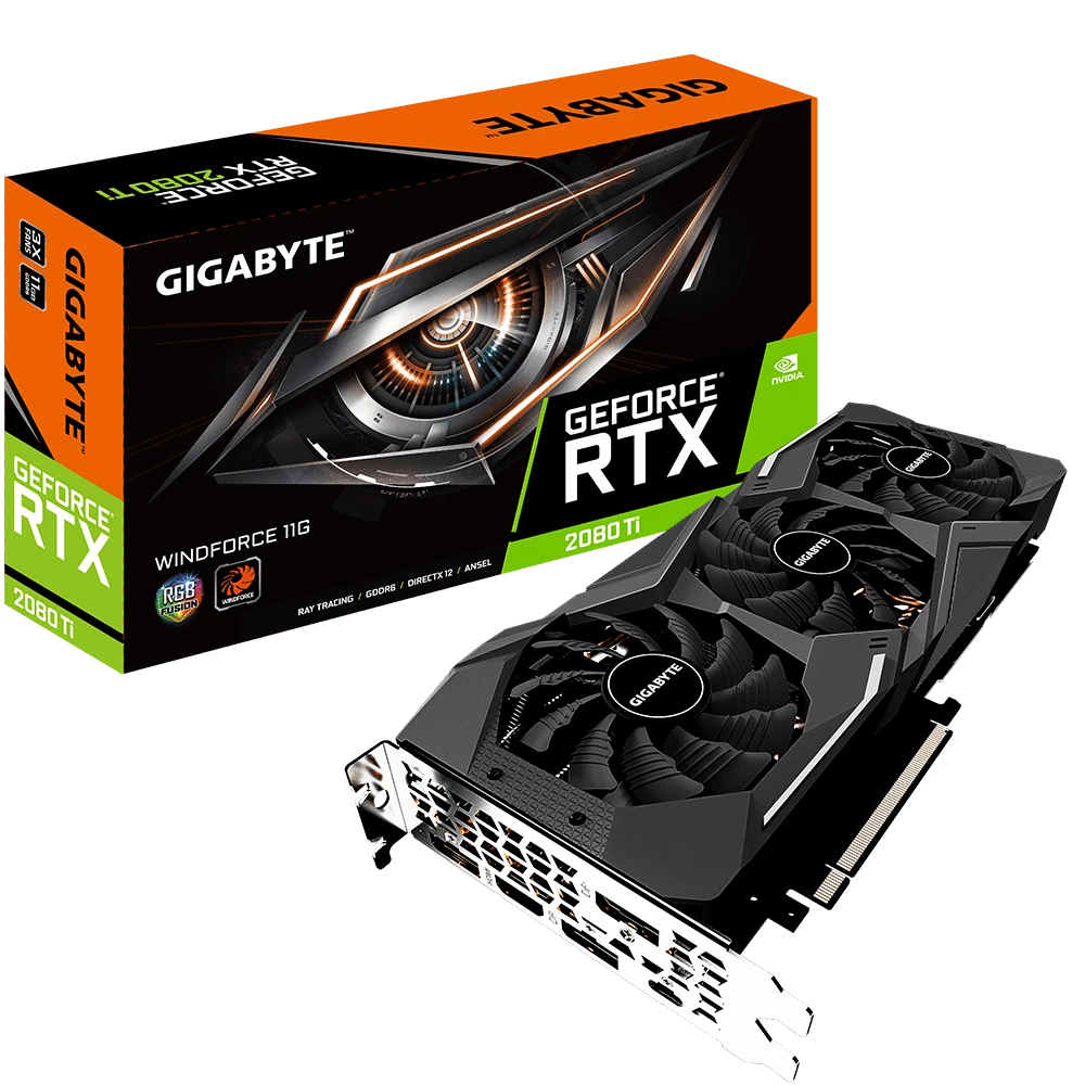 Gigabyte GeForce RTX 2080 Ti WINDFORCE 11G